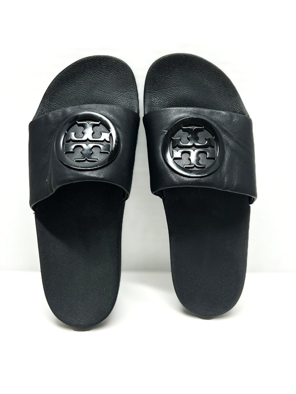 Tory Burch black slides size 9 - Picture 7 of 8
